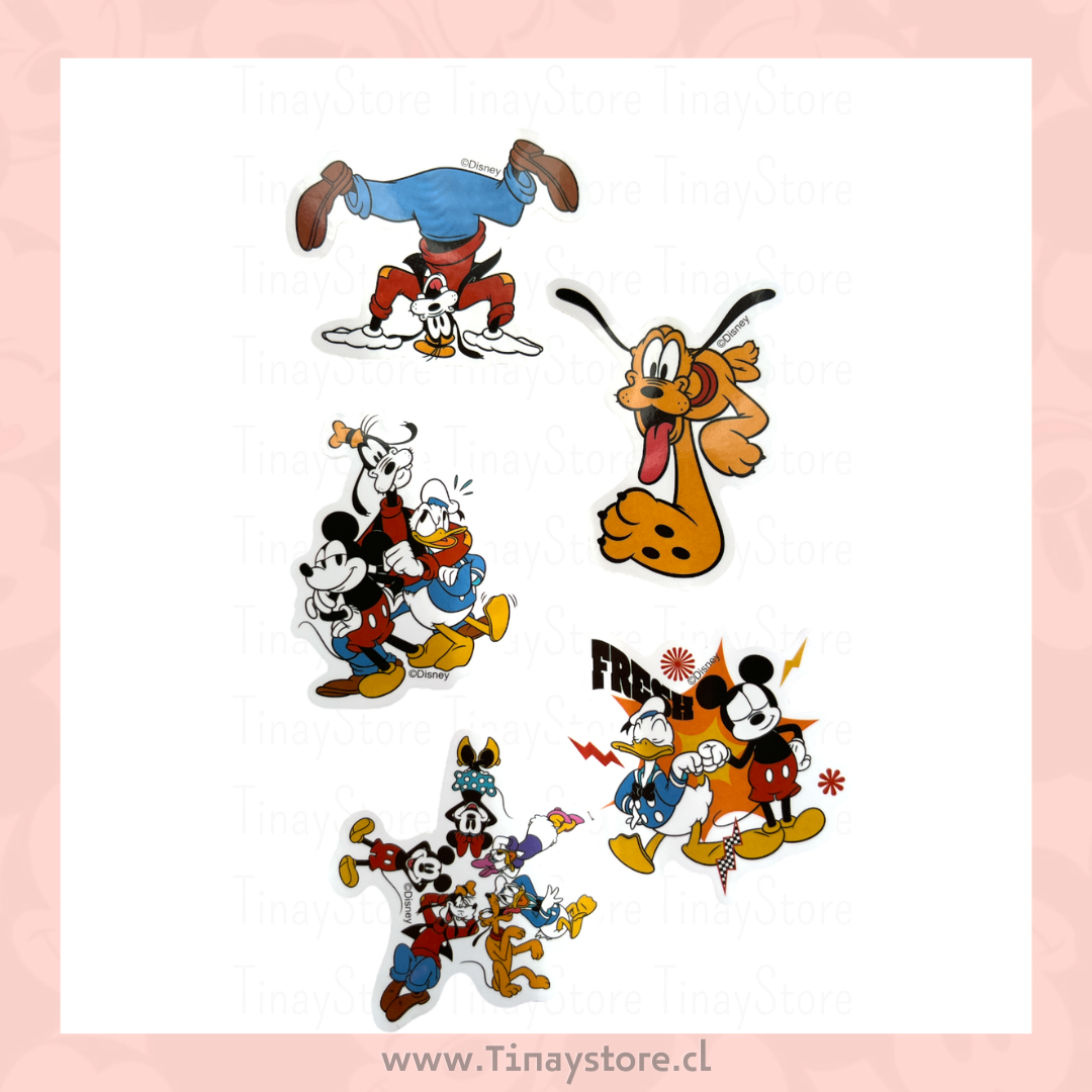 Sticker Disney Mickey y sus amigos