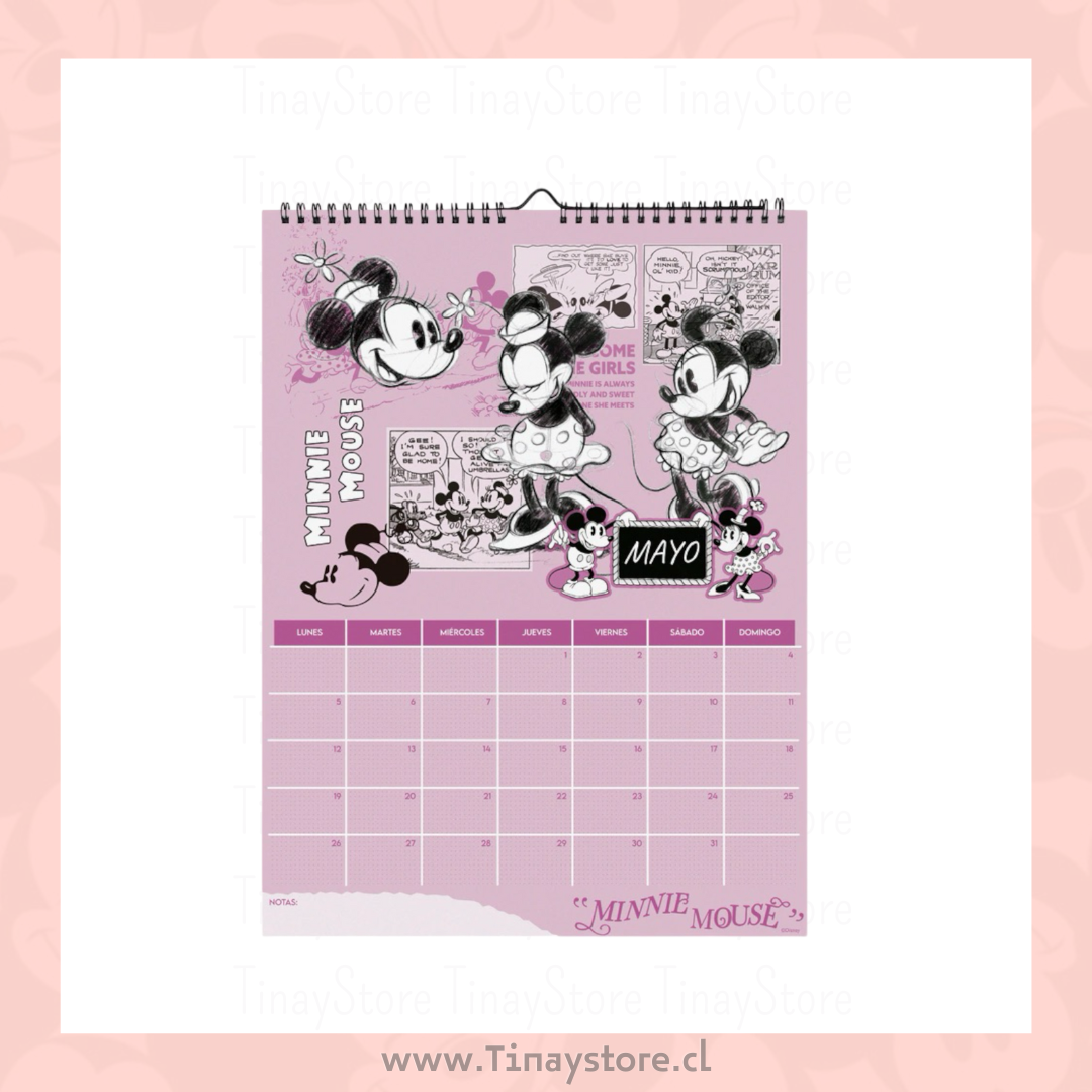 Calendario 2025 Mickey y sus amigos