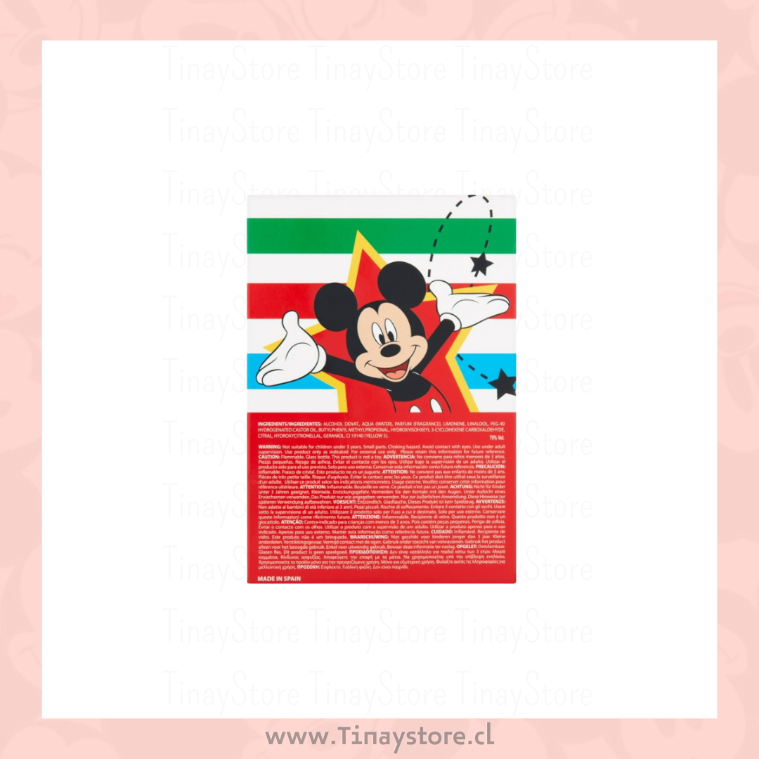 Colonia Mickey Mouse (caja poco arrugada)