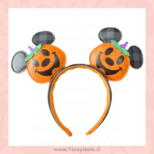 Orejas hallowen Mickey