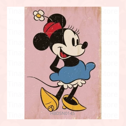 Kit pinta con diamantes Minnie