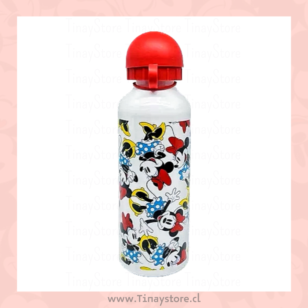 Botella aluminio Minnie mouse