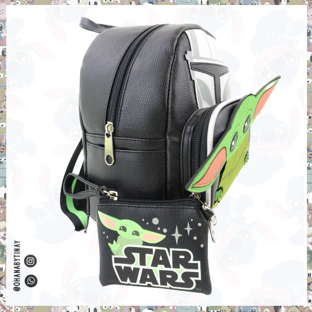 Mochila baby yoda