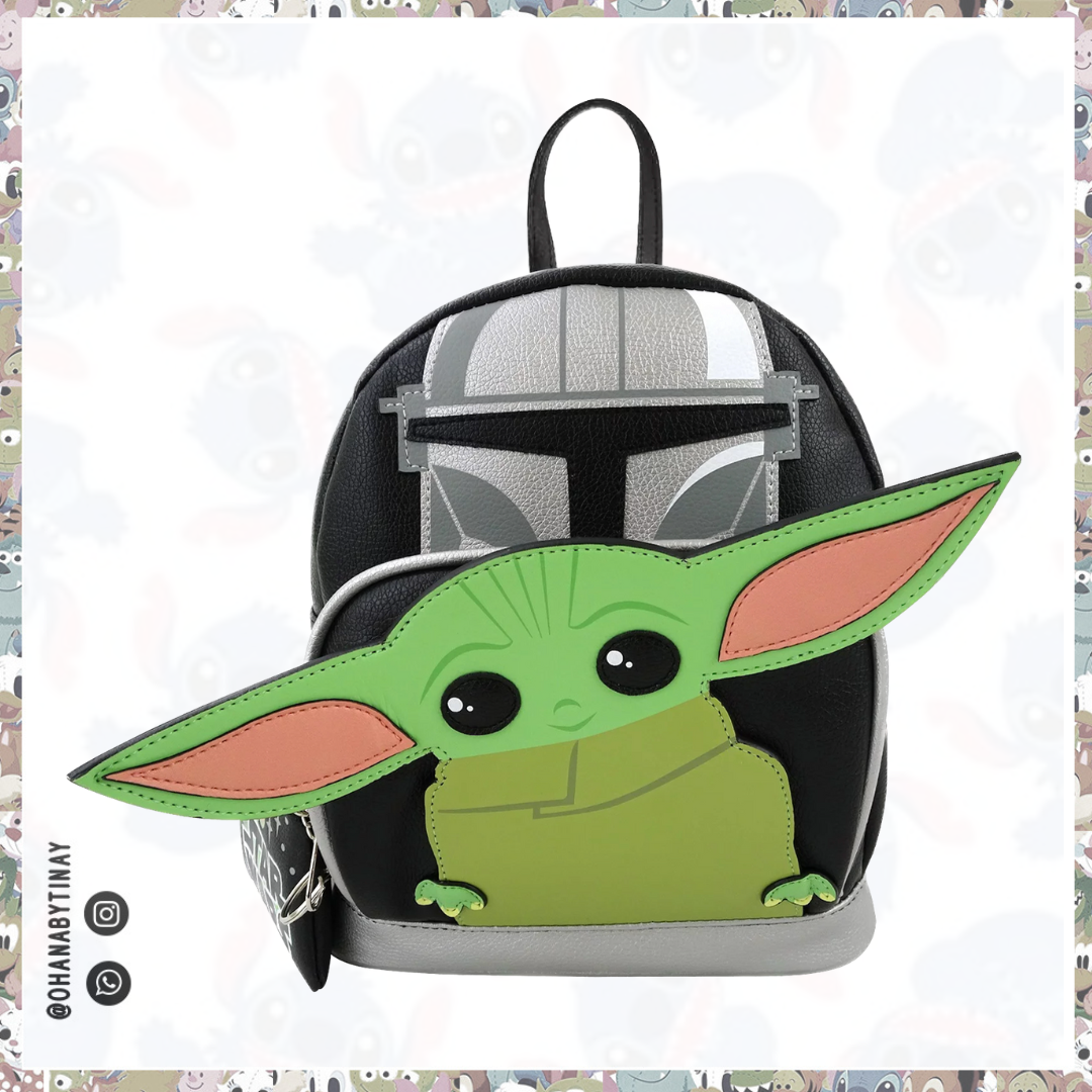 Mochila baby yoda