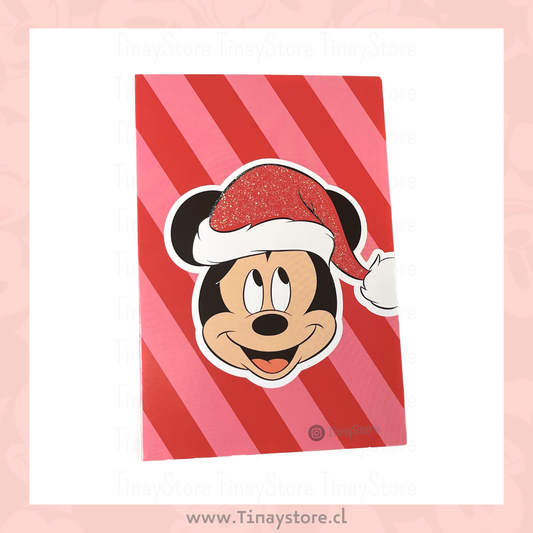 Tarjeta Navidad Mickey