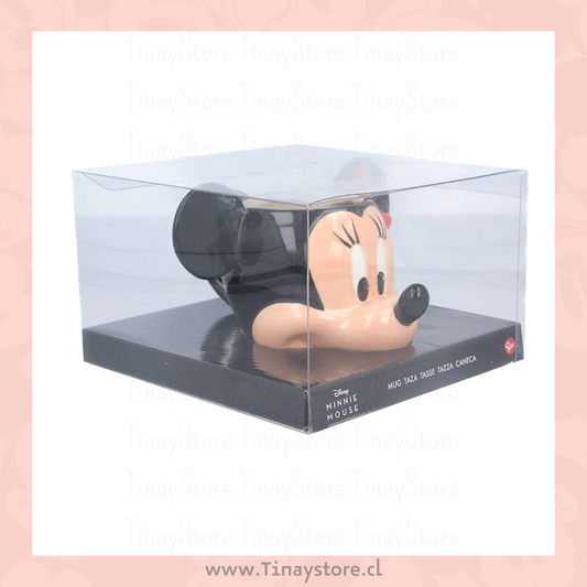 Taza 3D cerámica Minnie mouse