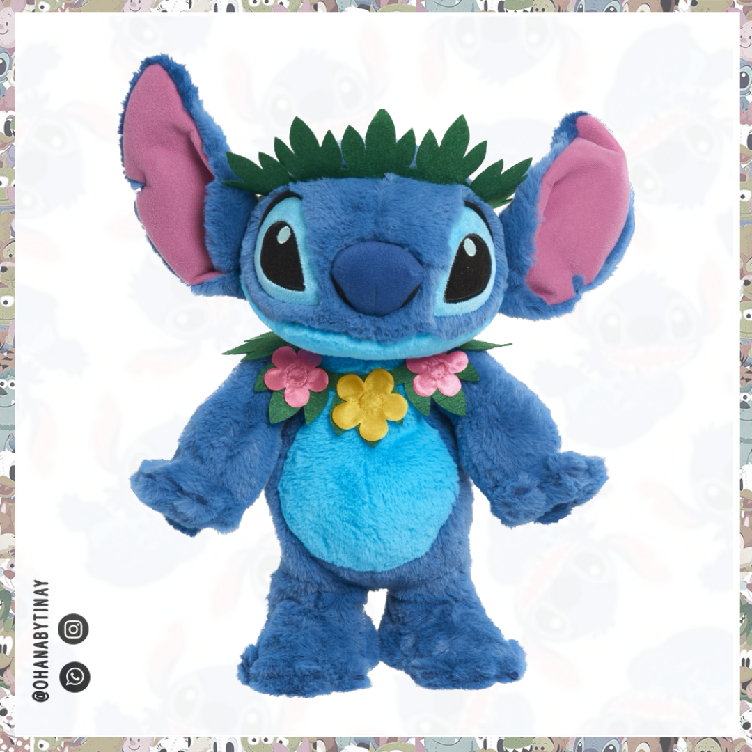 Peluche baile música stitch